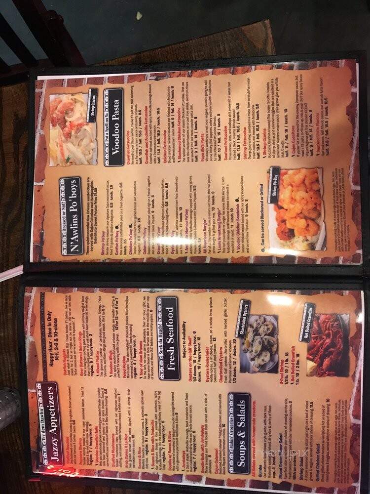 Jazz A Louisiana Kitchen - Independence, MO menu_pic