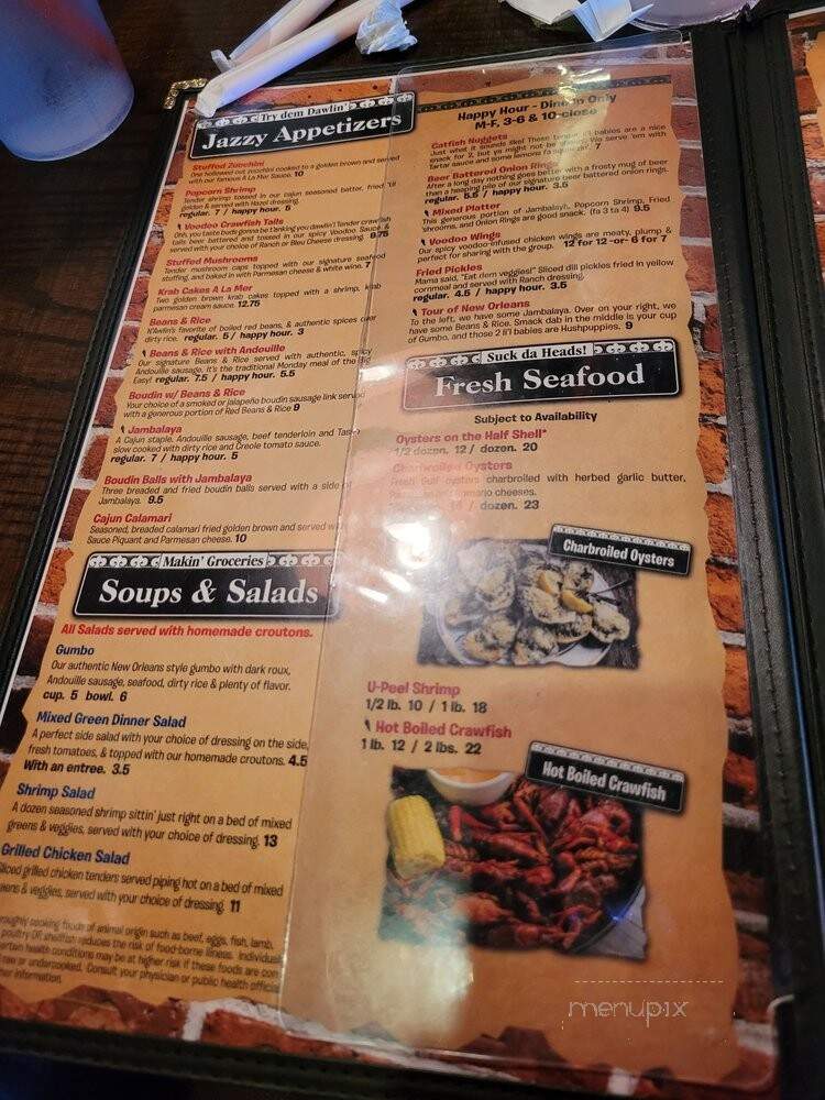 Jazz A Louisiana Kitchen - Independence, MO menu_pic