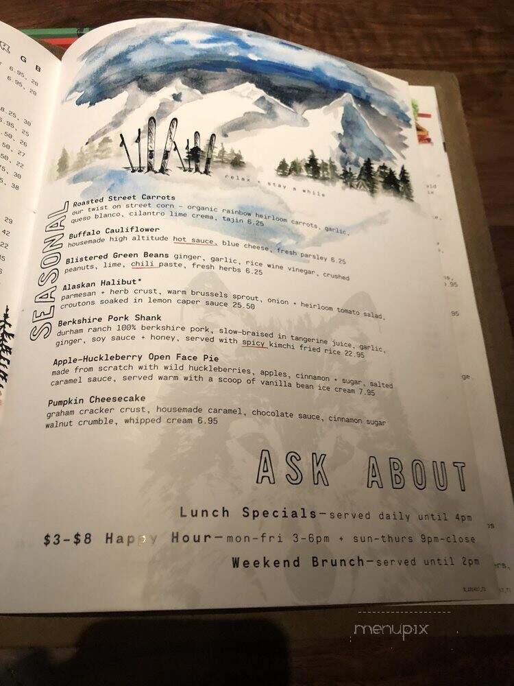 Lazy Dog Restaurant & Bar - Westminster, CO menu_pic