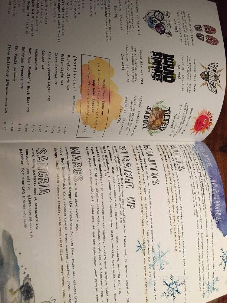 Lazy Dog Restaurant & Bar - Westminster, CO menu_pic