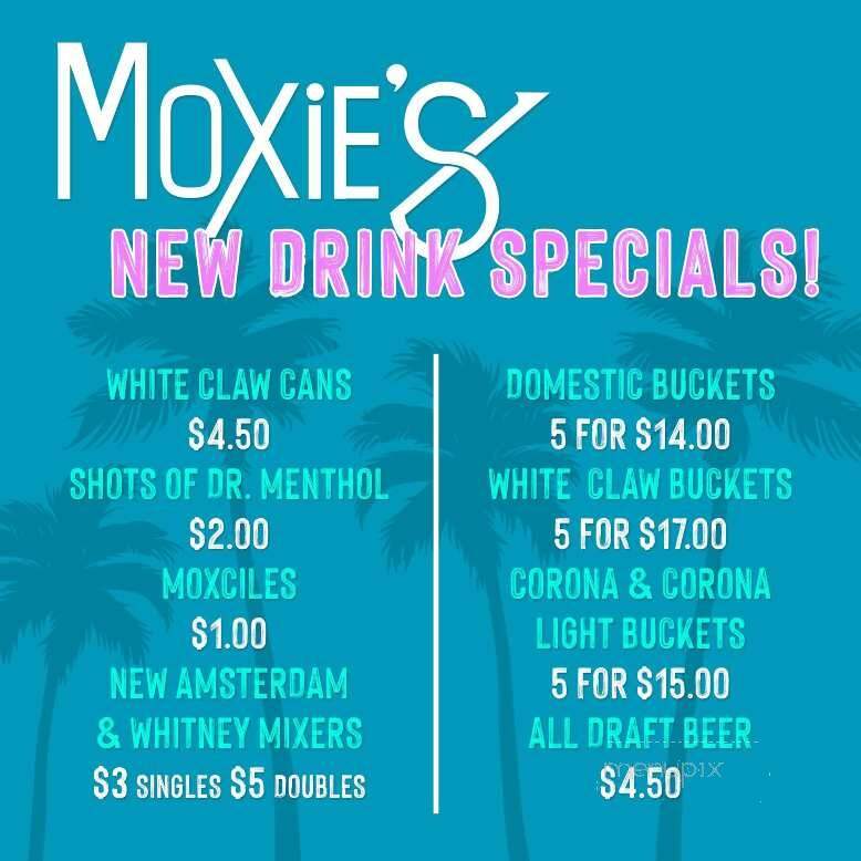 Moxie's - La Crosse, WI menu_pic