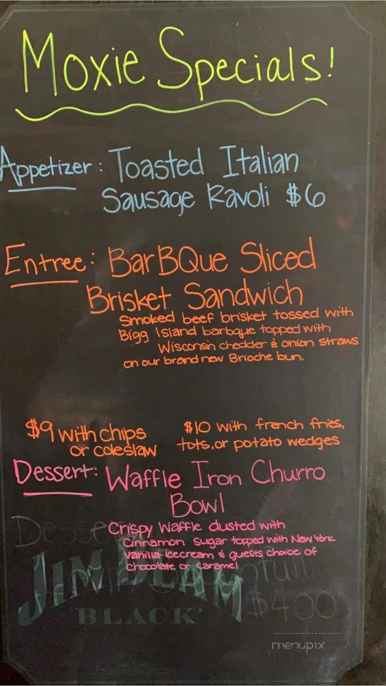 Moxie's - La Crosse, WI menu_pic