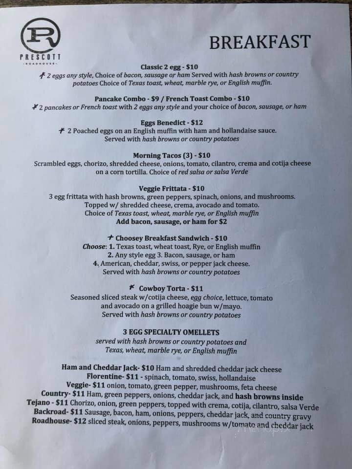 Prescott Roadhouse - Prescott, WI menu_pic
