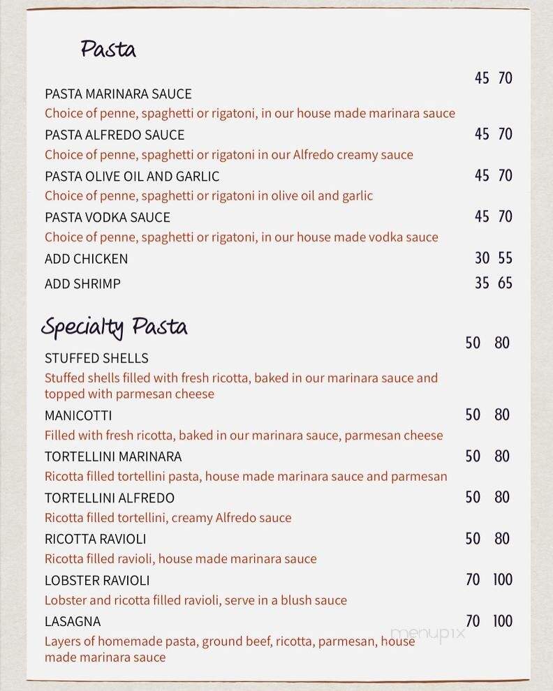 Vallini - Skippack, PA menu_pic