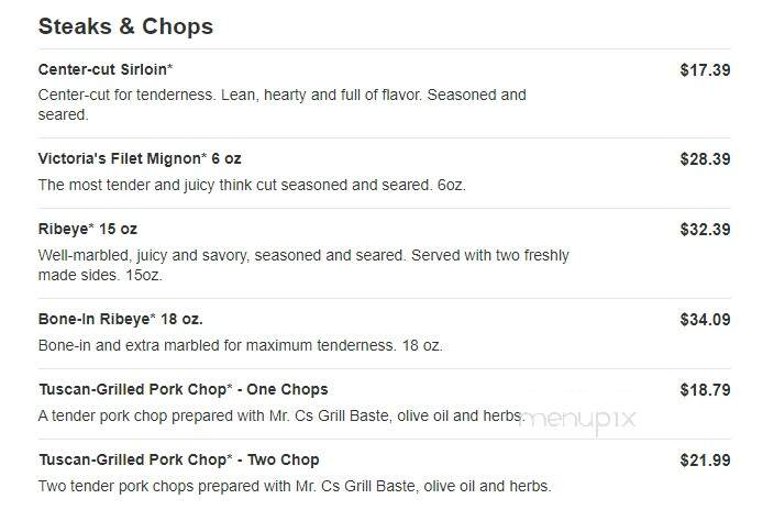 Outback & Carrabba's Express - Riverview, FL menu_pic