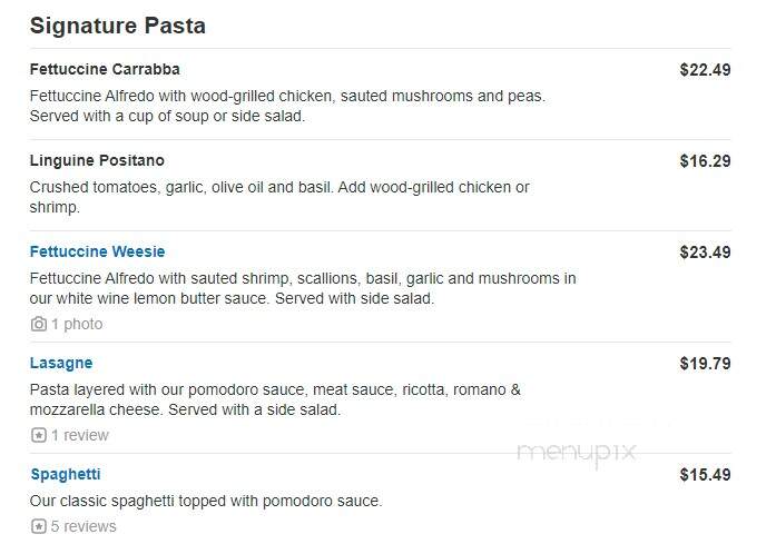 Outback & Carrabba's Express - Riverview, FL menu_pic