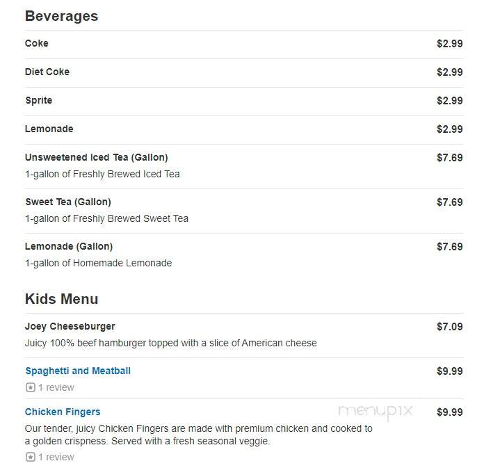 Outback & Carrabba's Express - Riverview, FL menu_pic