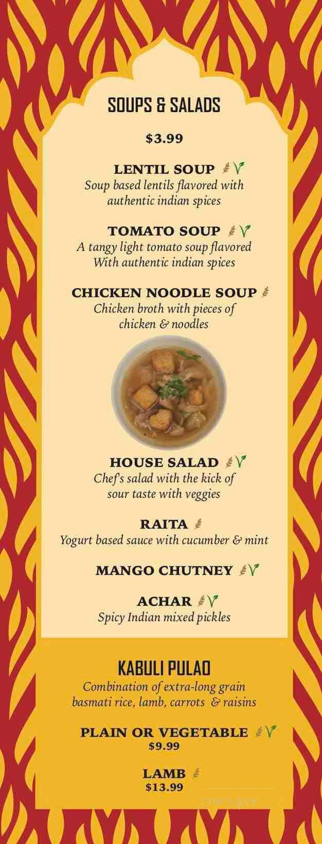 Kabob Guys - McAllen, TX menu_pic