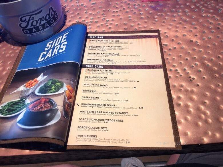 Ford's Garage - Clearwater, FL menu_pic