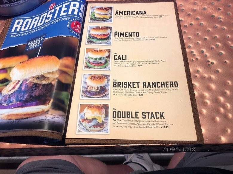 Ford's Garage - Clearwater, FL menu_pic