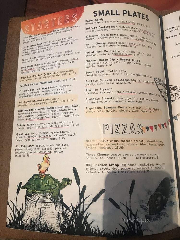 Lazy Dog Restaurant & Bar - Aurora, CO menu_pic