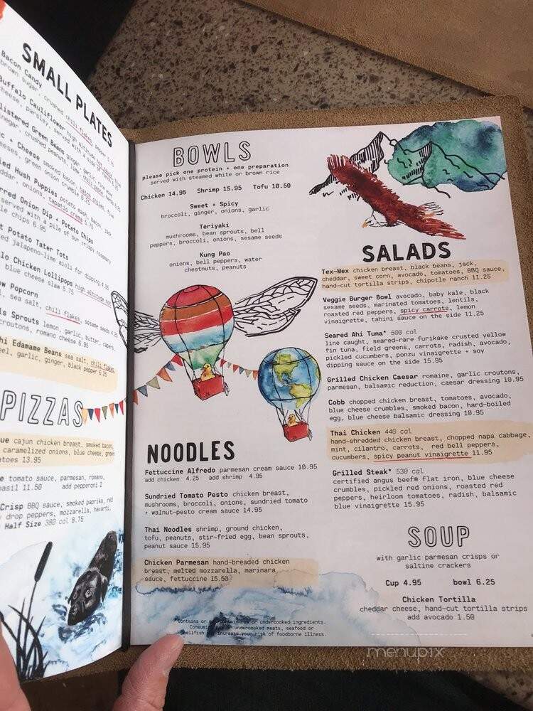 Lazy Dog Restaurant & Bar - Aurora, CO menu_pic