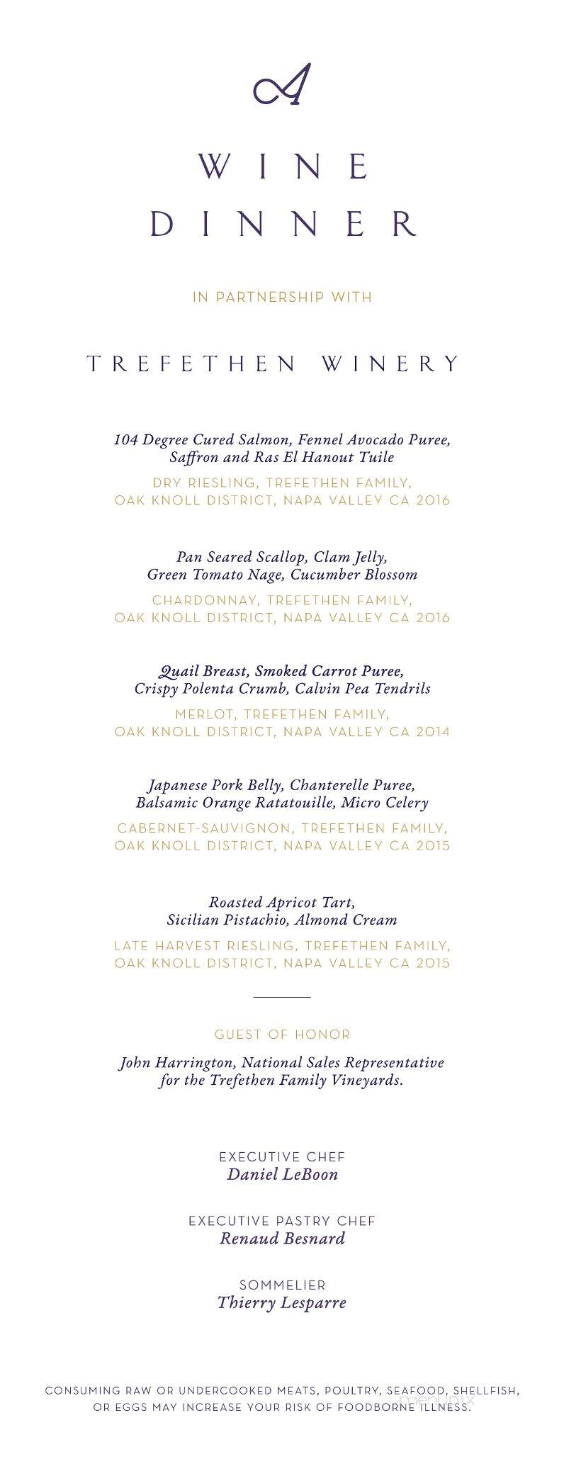 Amorette - Lancaster, PA menu_pic