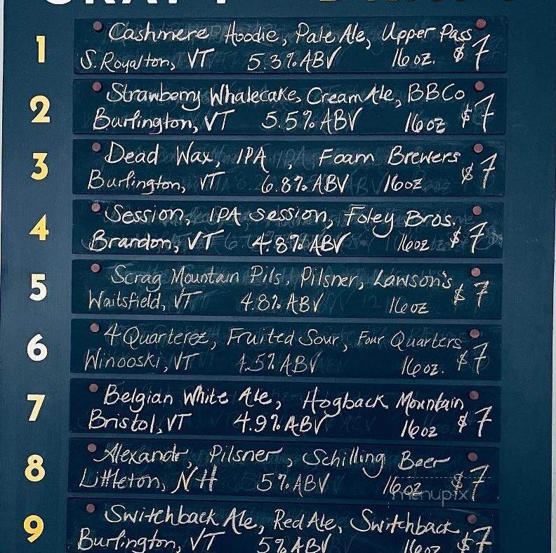 Maple Soul - Rochester, VT menu_pic