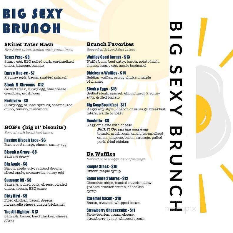 Big Sexy Food - Springdale, AR menu_pic
