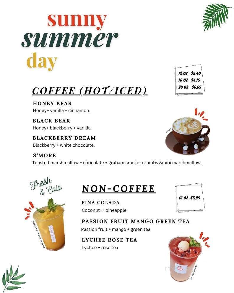 Ground Up Coffee Cafe - Littleton, CO menu_pic