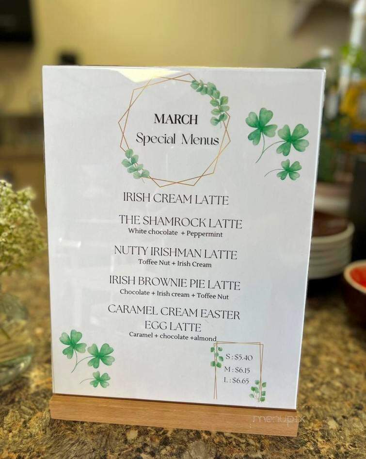 Ground Up Coffee Cafe - Littleton, CO menu_pic