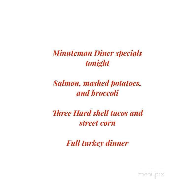 Minuteman Diner - Bedford, MA