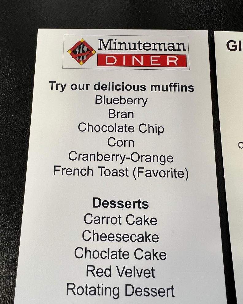Minuteman Diner - Bedford, MA