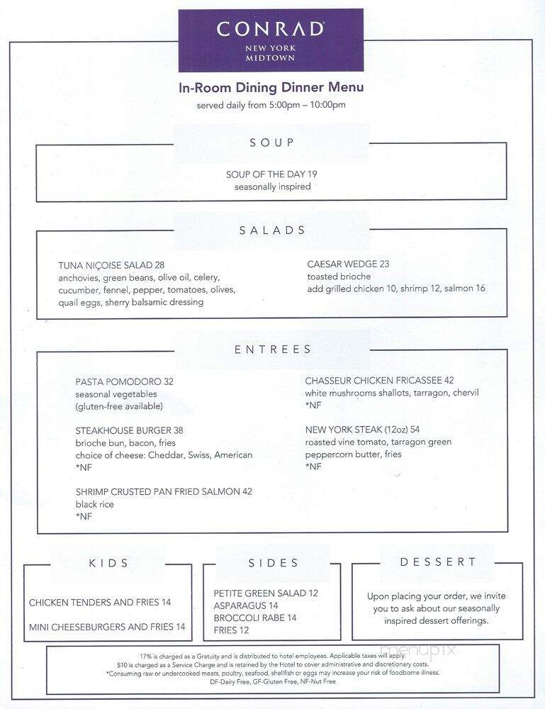 Dabble - New York, NY menu_pic