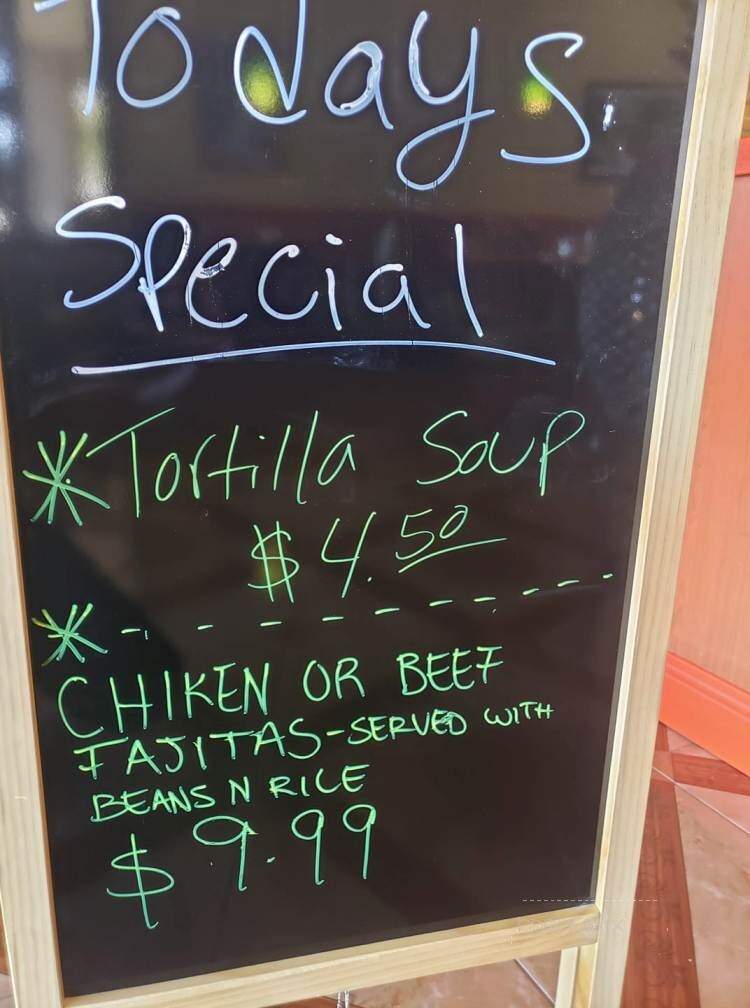 Patzcuaro Cafe - Hurst, TX menu_pic