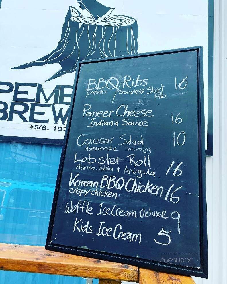 Pemberton Brewing - Pemberton, BC menu_pic