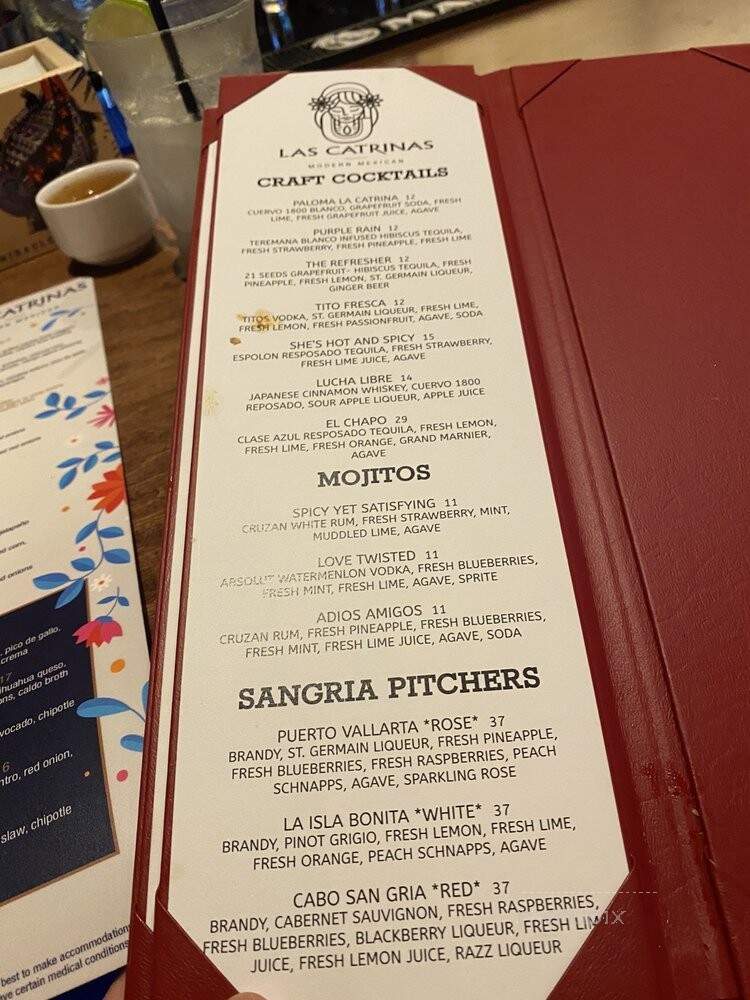 Las Catrinas Modern Mexican - Delray Beach, FL menu_pic