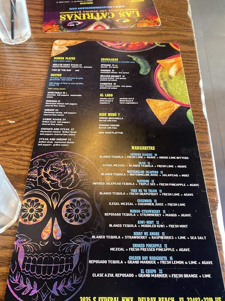 Las Catrinas Modern Mexican - Delray Beach, FL menu_pic