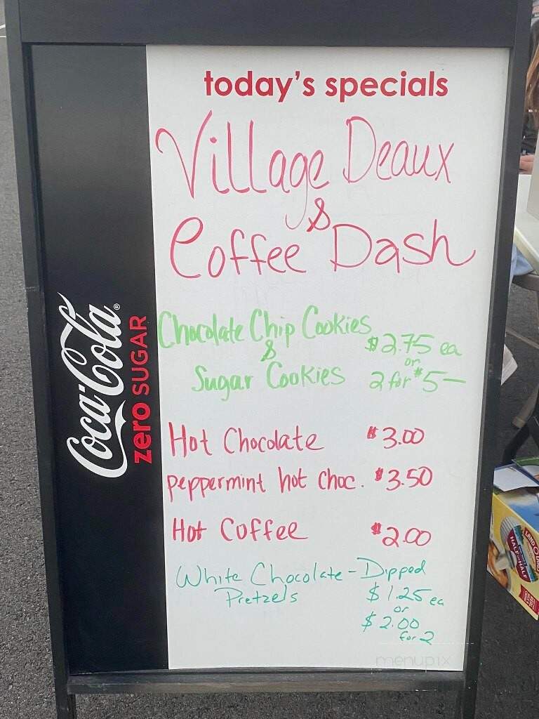Village Deaux - Maurice, LA menu_pic