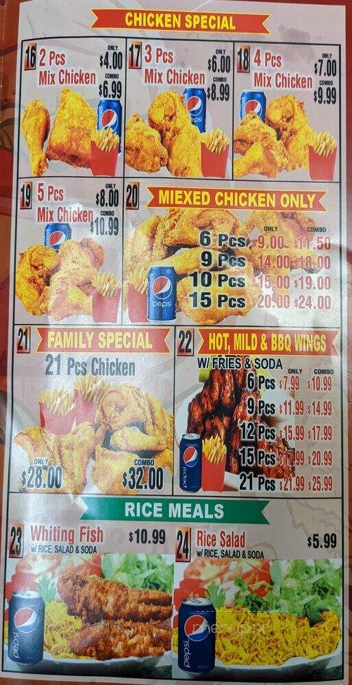 U S Fried Chicken & Pizza Halal - Springfield, MA
