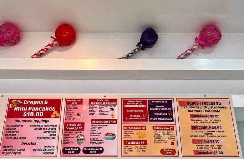 SB Sweets - Santa Barbara, CA menu_pic