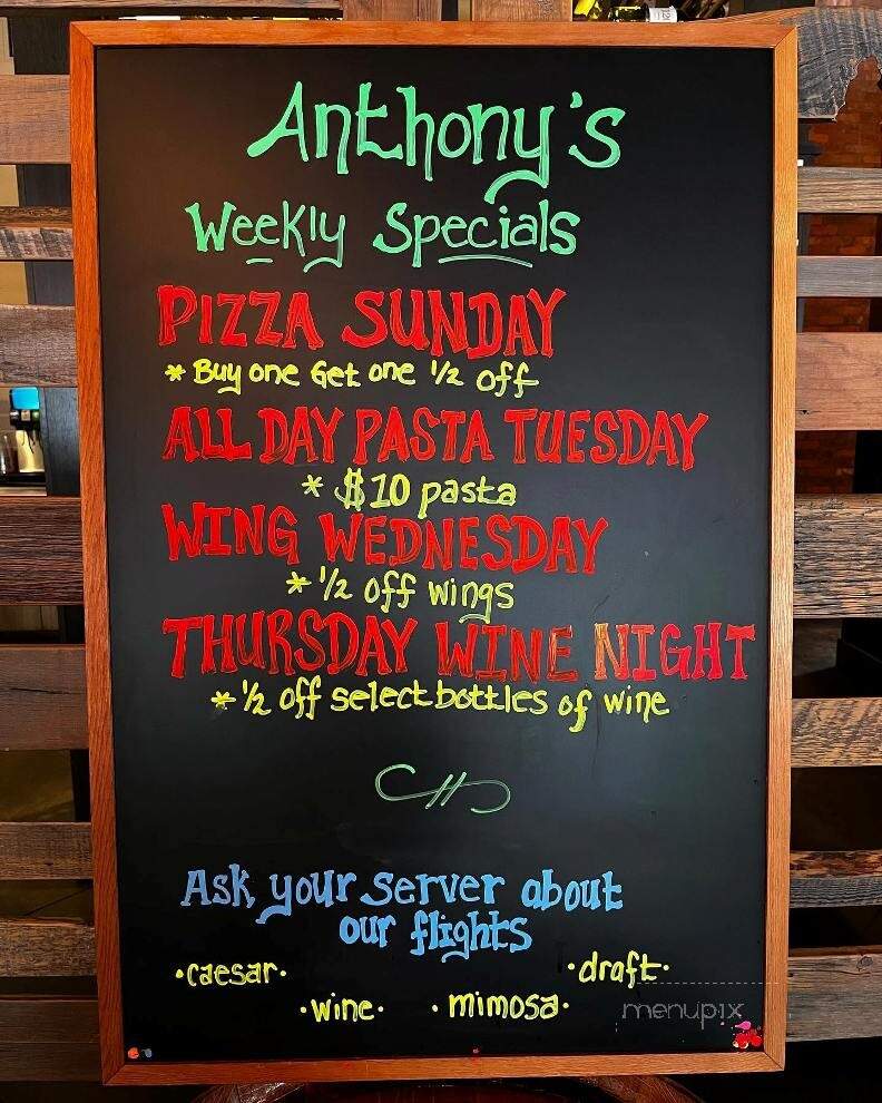 Anthony's Pizza & Italian Kitchen - Red Deer, AB