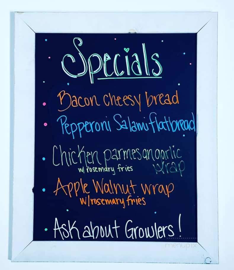 Barleyvine - Mount Horeb, WI menu_pic