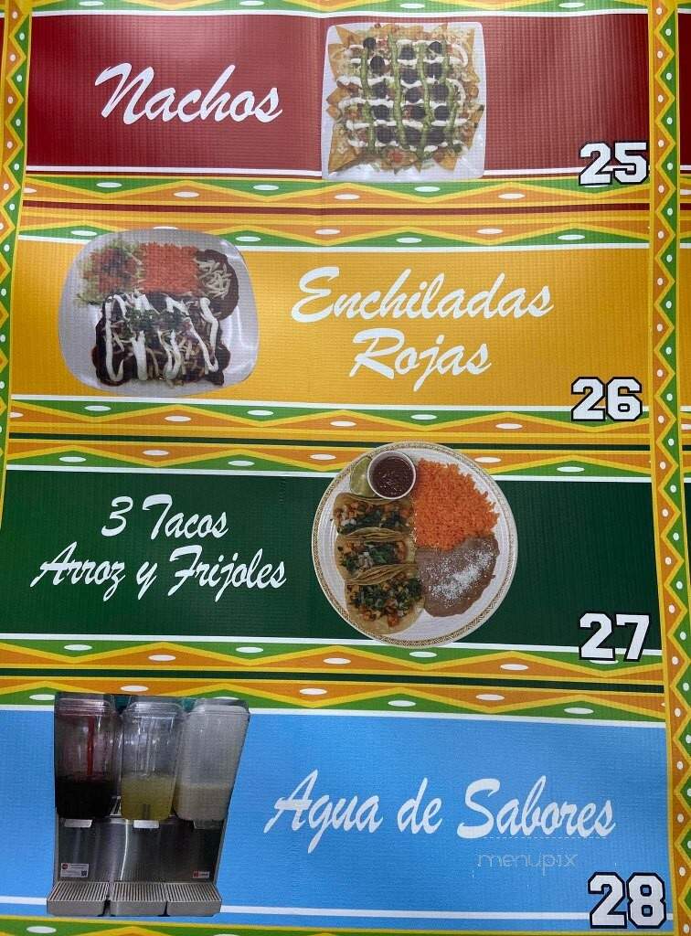 El Tenampa - Le Sueur, MN menu_pic
