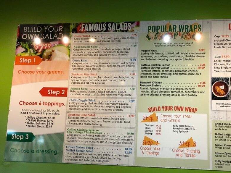 Salad Express - Newnan, GA menu_pic