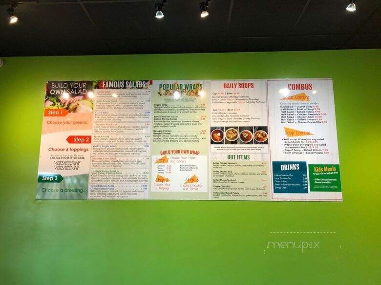 Salad Express - Newnan, GA menu_pic
