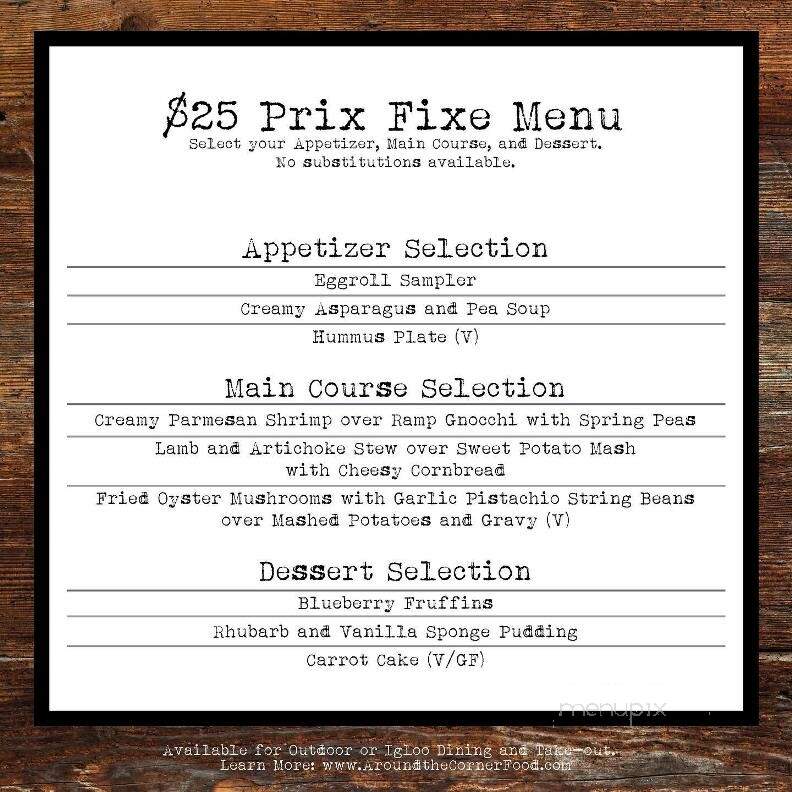 Around the Corner Foods - Northport, MI menu_pic