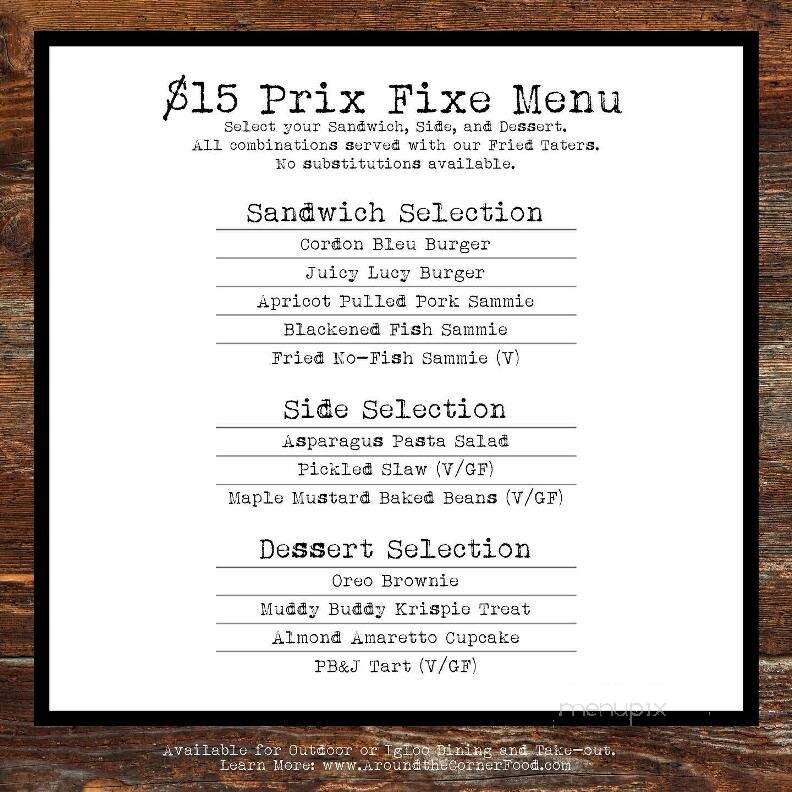 Around the Corner Foods - Northport, MI menu_pic
