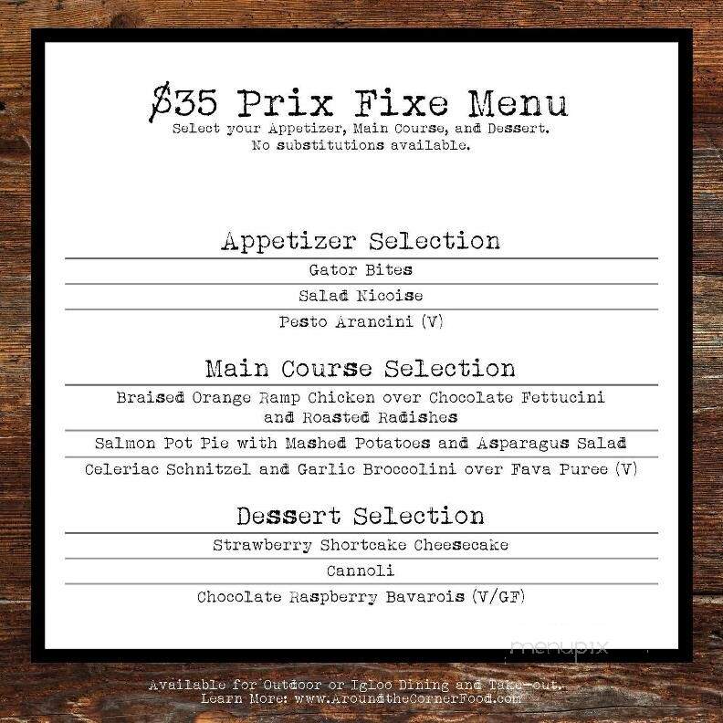 Around the Corner Foods - Northport, MI menu_pic