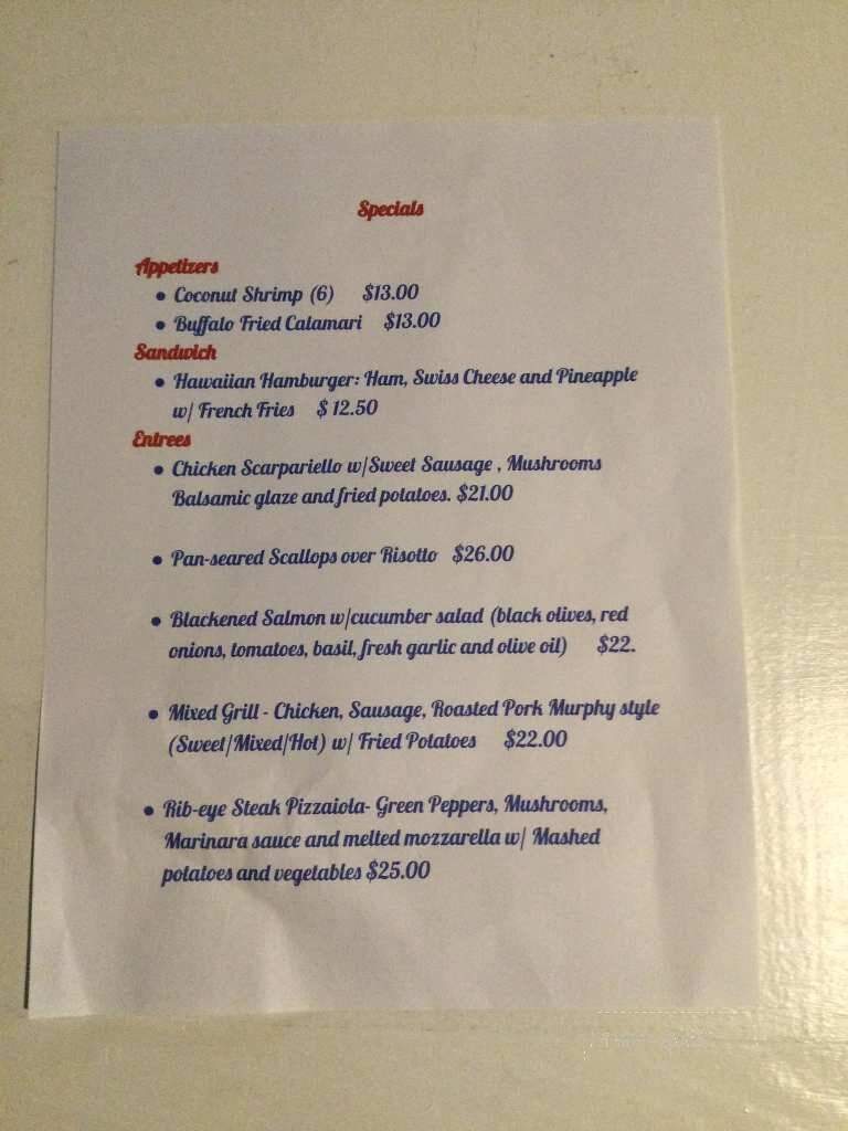 Lezama's Restaurant & Pizza - Long Branch, NJ menu_pic