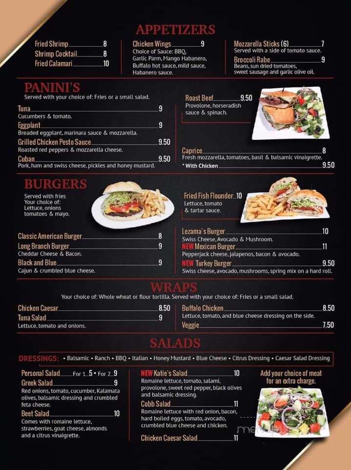 Lezama's Restaurant & Pizza - Long Branch, NJ menu_pic