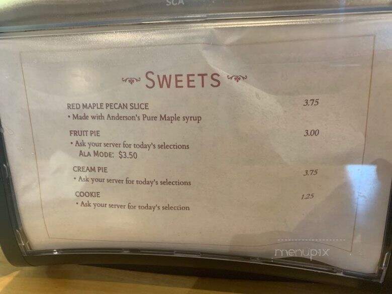 Red Maple Eatery - Luck, WI menu_pic