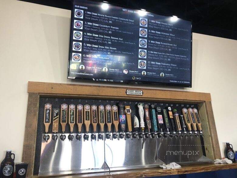 Wet Dogs Brewing - Lake Placid, FL menu_pic