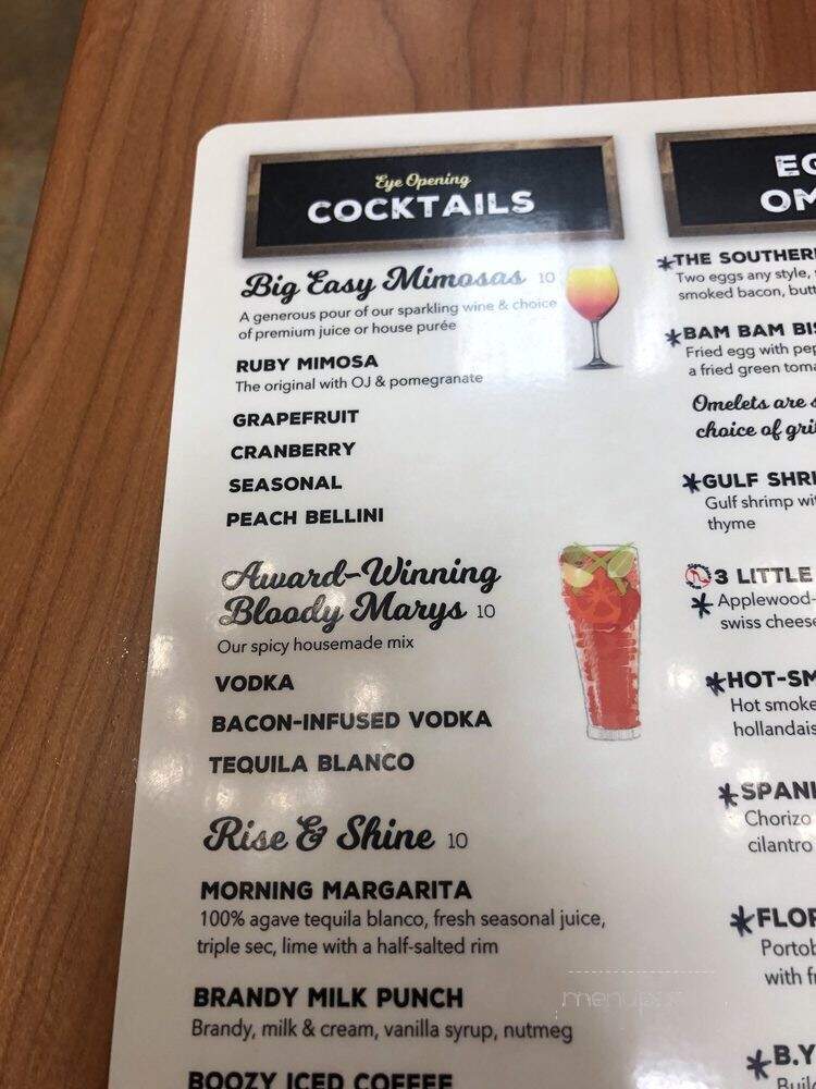 Ruby Sunshine - Birmingham, AL menu_pic