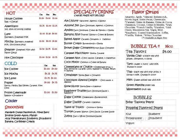 Kommon Kravings - Montpelier, OH menu_pic