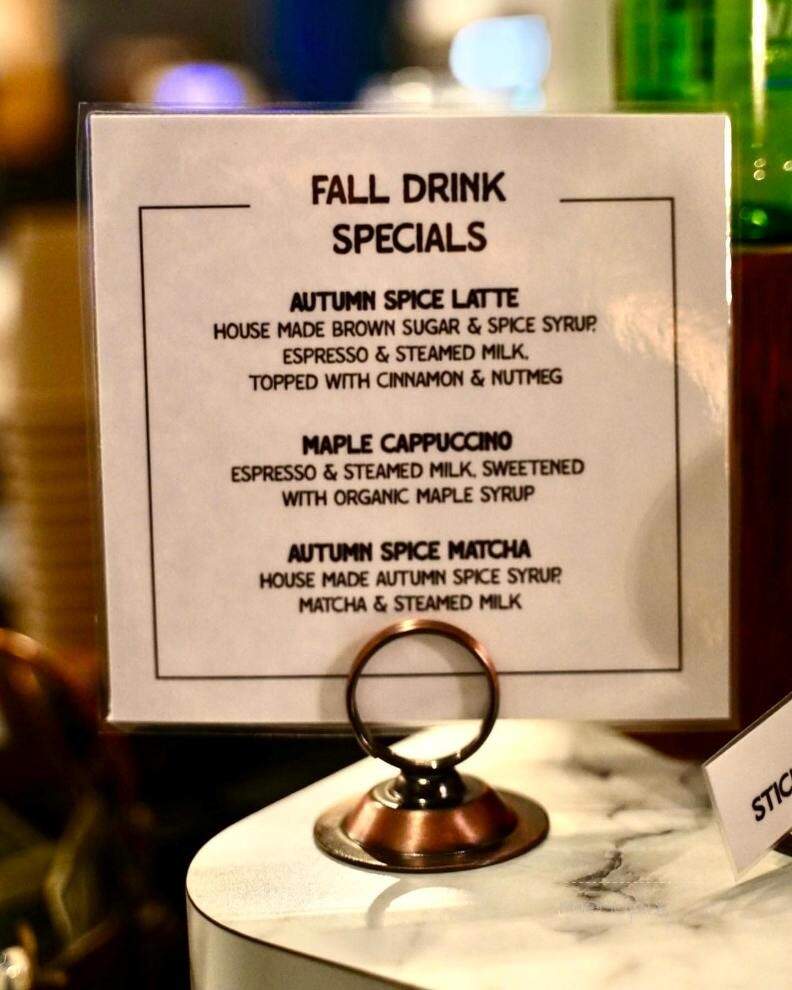 The Story Coffee & Bookstore - Ardmore, PA menu_pic