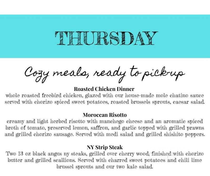 Sobre Mesa Kitchen & Bar - Sudbury, MA menu_pic