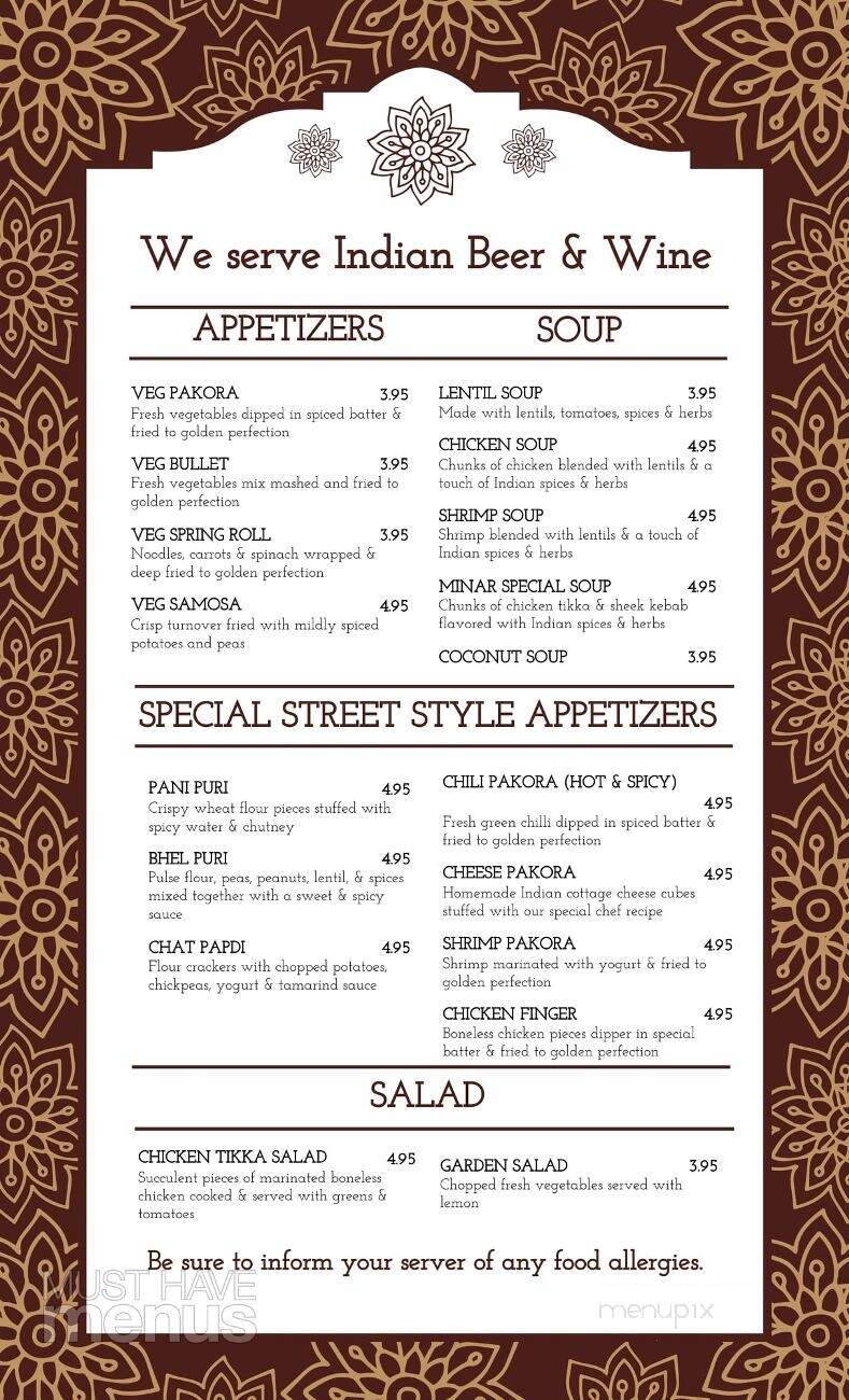 Dosa Grill - Albany, NY menu_pic