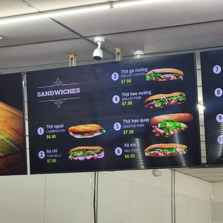 Cali Sandwiches - San Jose, CA menu_pic