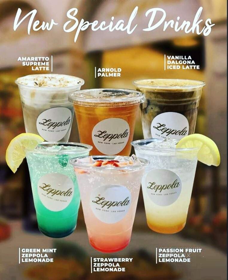 Zeppola Cafe - Las Vegas, NV menu_pic